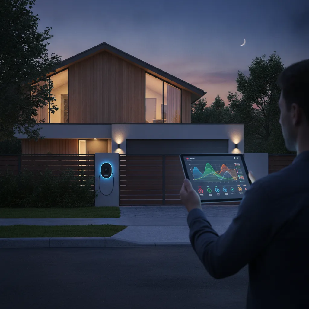 Borne de recharge et automatisme