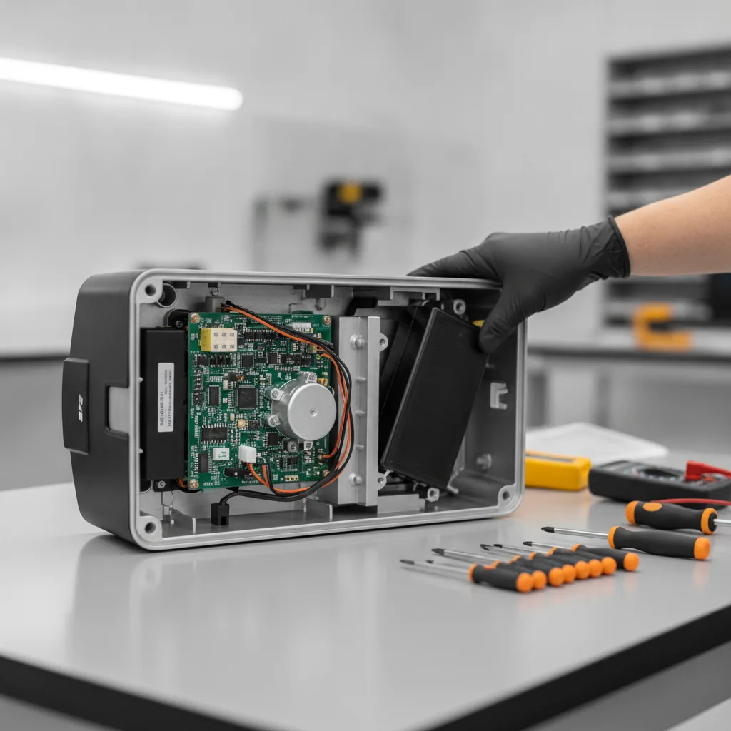 Changer la batterie d'un moteur BFT | Guide 2026 - changer batterie moteur bft