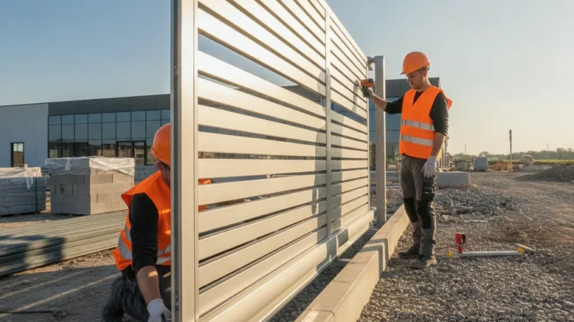 Installer un portail coulissant sur rail au sol | Guide