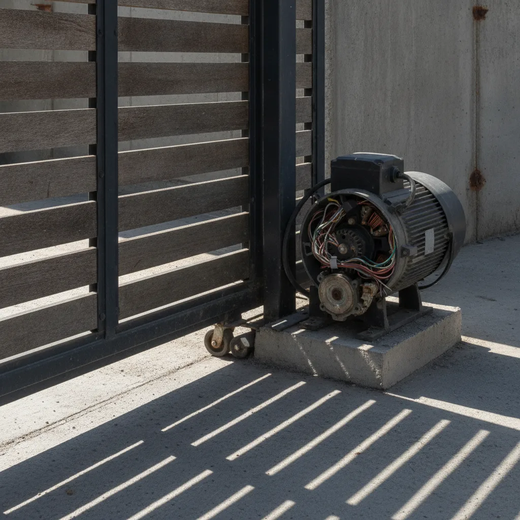 Moteur portail coulissant qui force | causes et solutions - moteur portail coulissant force
