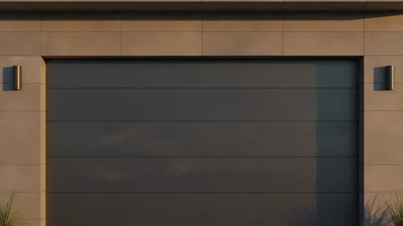 Porte de garage motorisée et isolation thermique