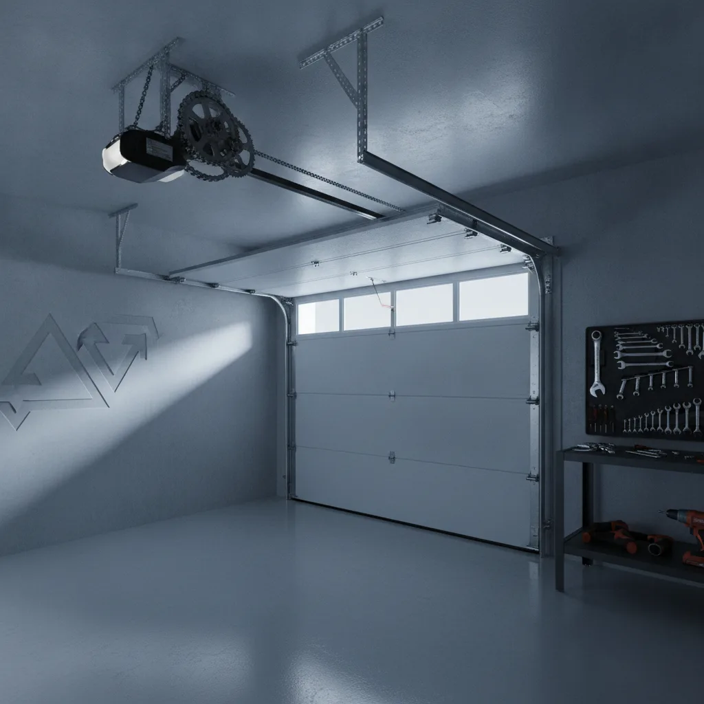 Régler la force de son moteur de porte de garage - regler force moteur porte garage