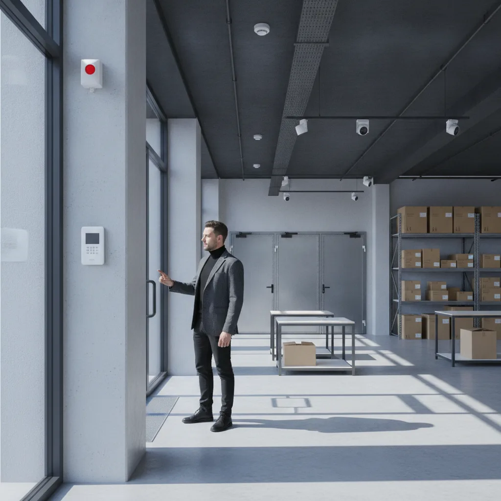 Alarme pour local commercial – guide 2026 - alarme local commercial