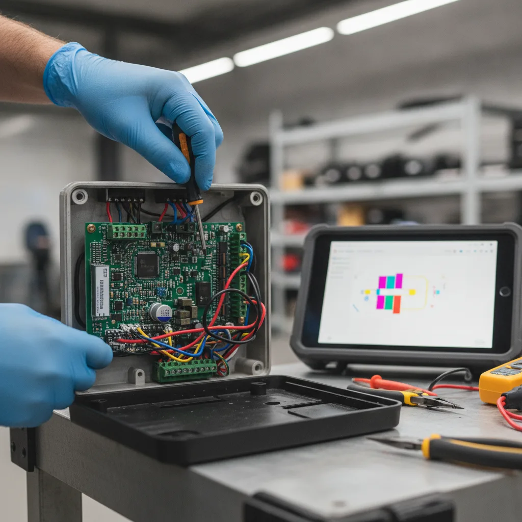 box domotique compatible automatisme portail