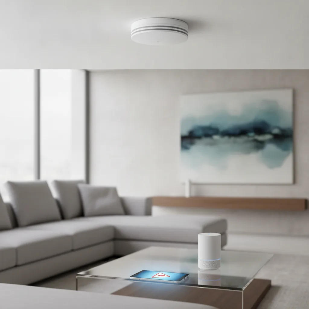 Détecteur de fumée connecté alarme – bien choisir - detecteur fumee connecte alarme