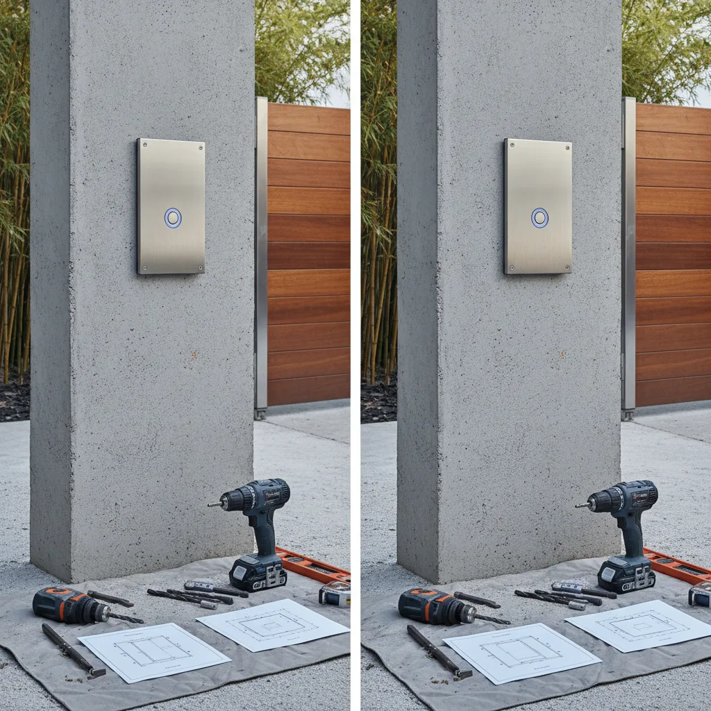 Platine de rue interphone encastrée ou saillie, guide 2026 - platine rue interphone encastree saillie