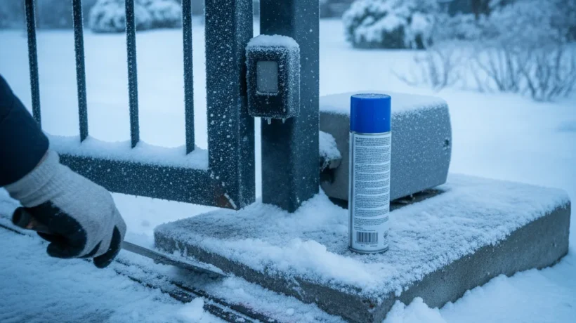 Entretien motorisation portail hiver gel – guide 2026 - entretien motorisation portail hiver gel