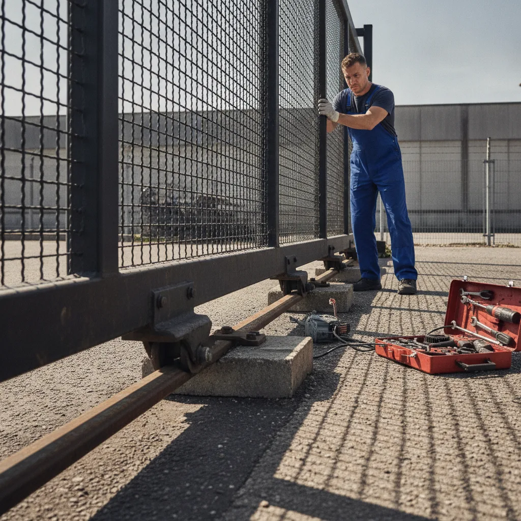 Portail coulissant bruit vibration solution – guide 2026 - portail coulissant bruit vibration solution